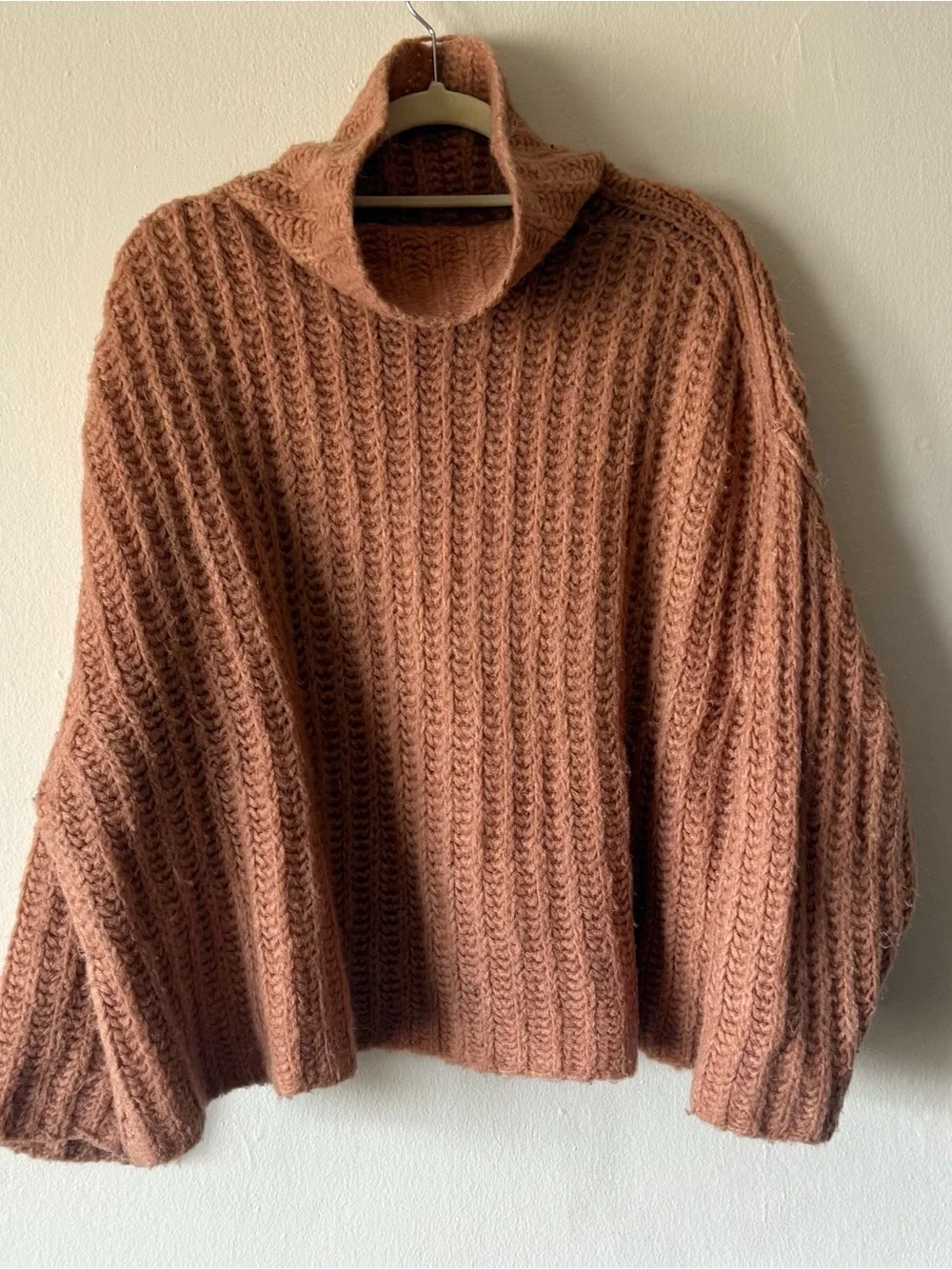 Oversized Chunky Turtleneck Sweater